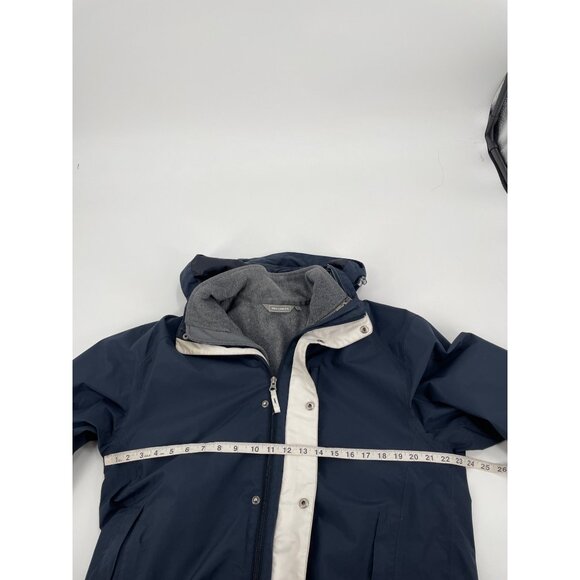 Pro Cam-Fis Gore-Tex Mens Medium Waterproof Jacket Nylon Fleece-Lined Navy - Picture 10 of 11